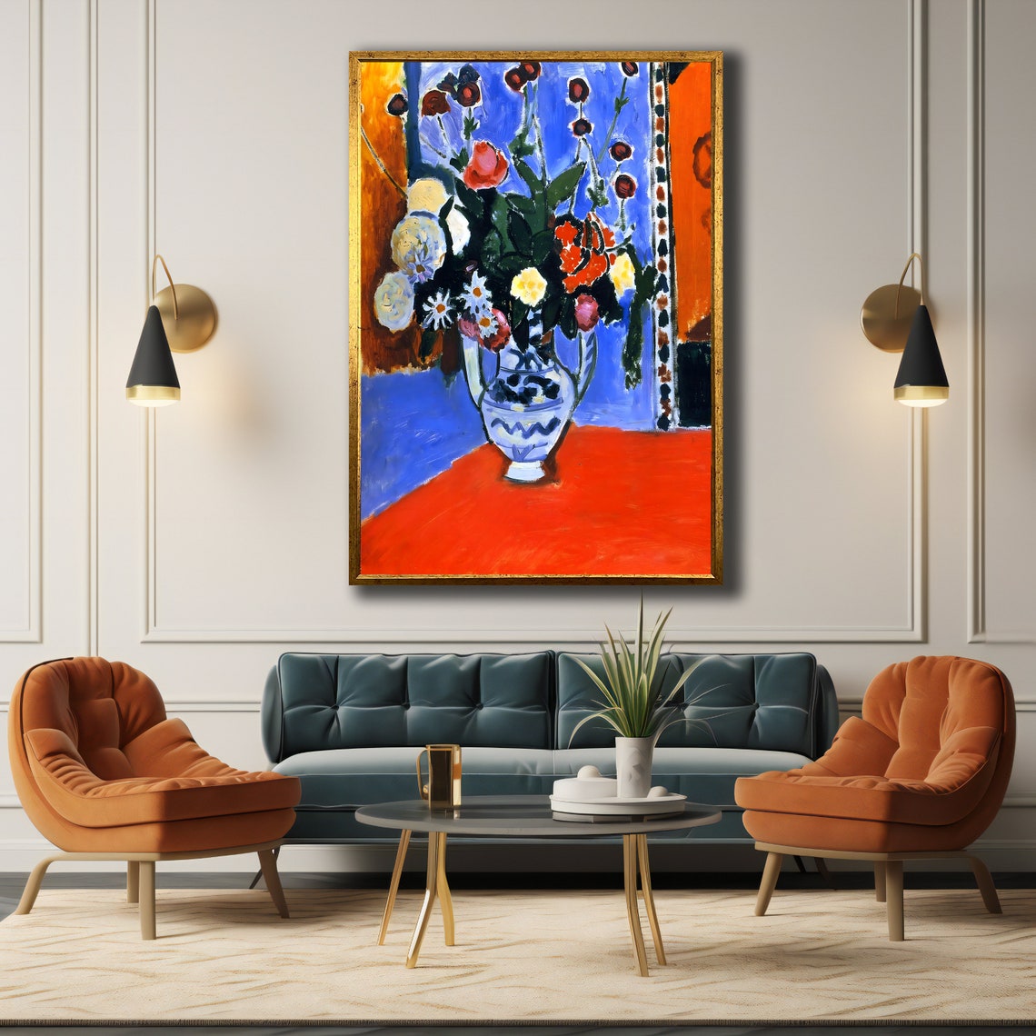 Matisse Flowers Art Print Botanical Wall Art Wall Art Ready To Hang Gallery Wall Decor Gift Idea - Image 2