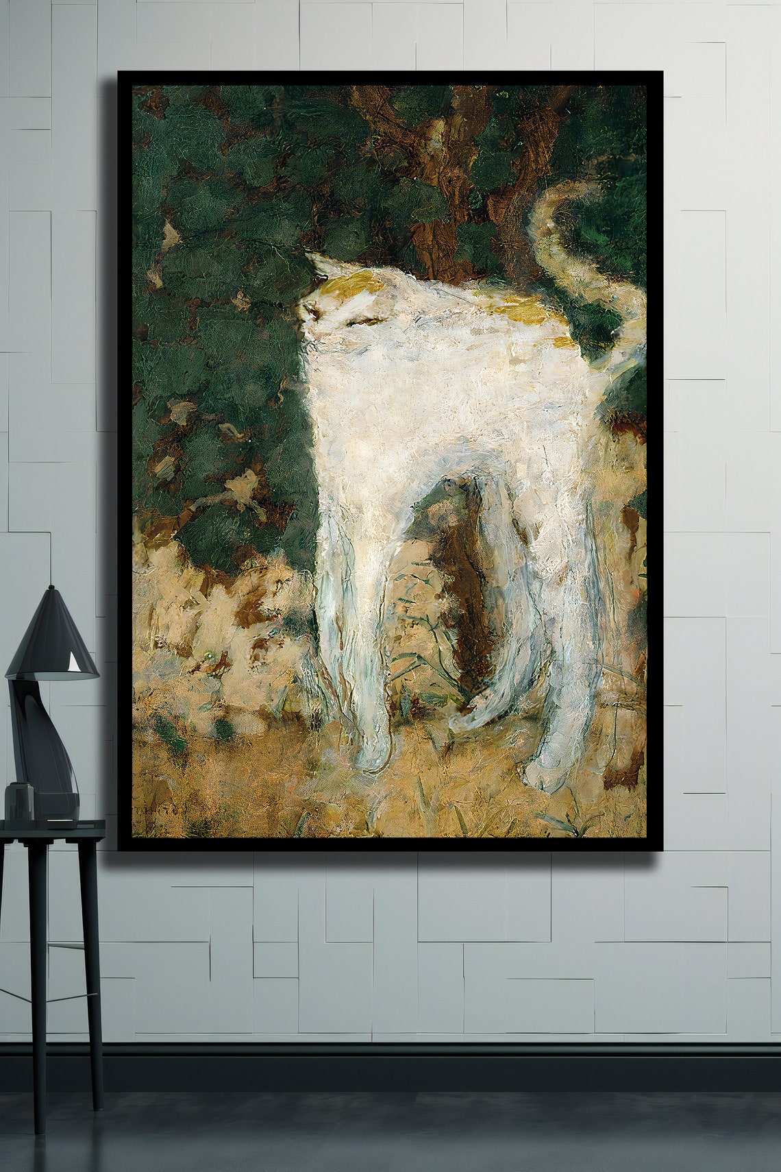 Le Chat Blanc Pierre Bonnard 1894 White Cat Classic Art Print - Image 2