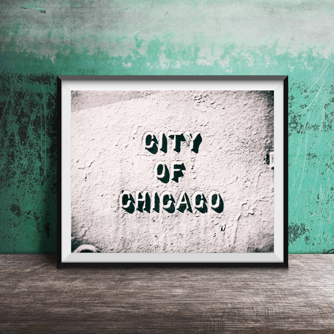 Chicago Photography Print Chicago Noir Chicago Wall Art Chicago Sign Photography City Of Chicago