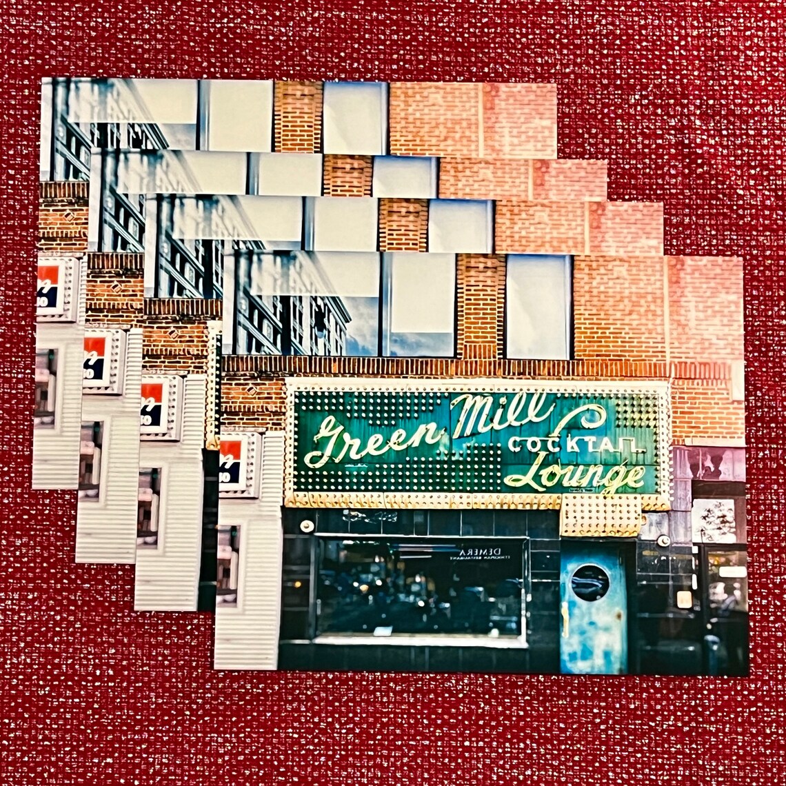 Green Mill Chicago Art Print, Uptown Chicago Travel Poster - Image 3