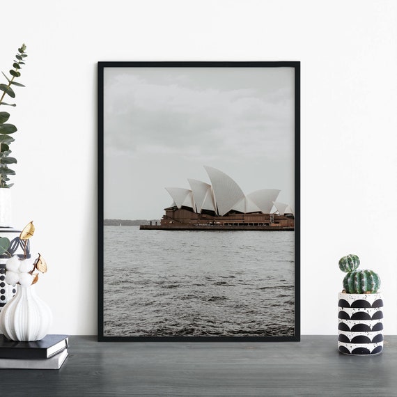 Sydney Opera House Australia Print Wall Art A4 A3 A2 A1