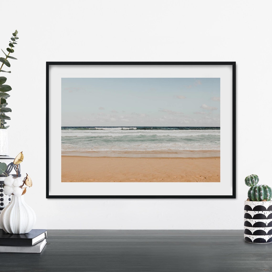 Bondi Beach Sydney Australia Rolling Ocean Waves Photography Print