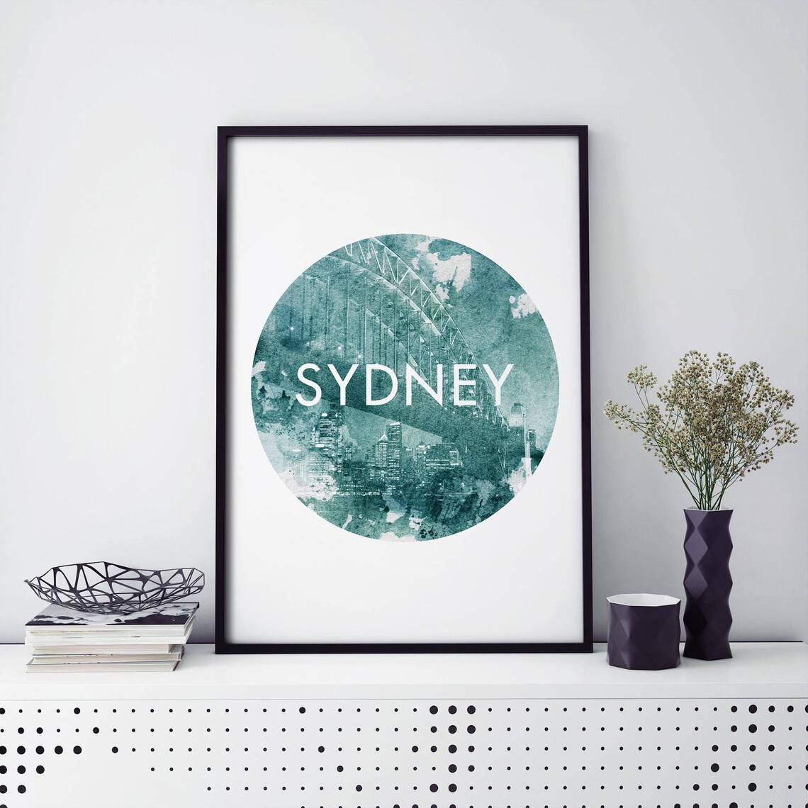 Sydney Harbour Bridge Watercolour Art Print