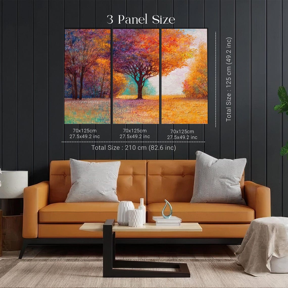 Golden Autumn Forest Path With Fiery Orange And Red Trees Poster - Image 2