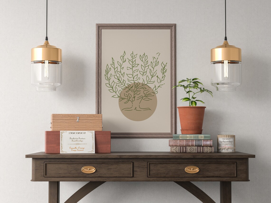 Tree Print Matisse Print Minimalist Art Wall Art Wall Art Instant Art Collection Art - Image 2