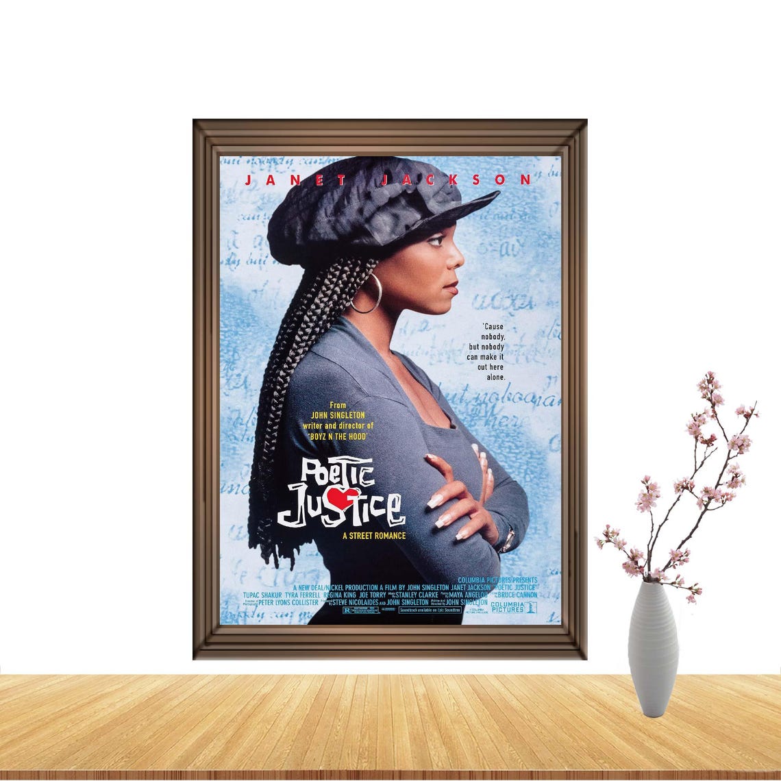 Poetic Justice Janet Jackson Street Romance Classic Movie Poster - Image 3