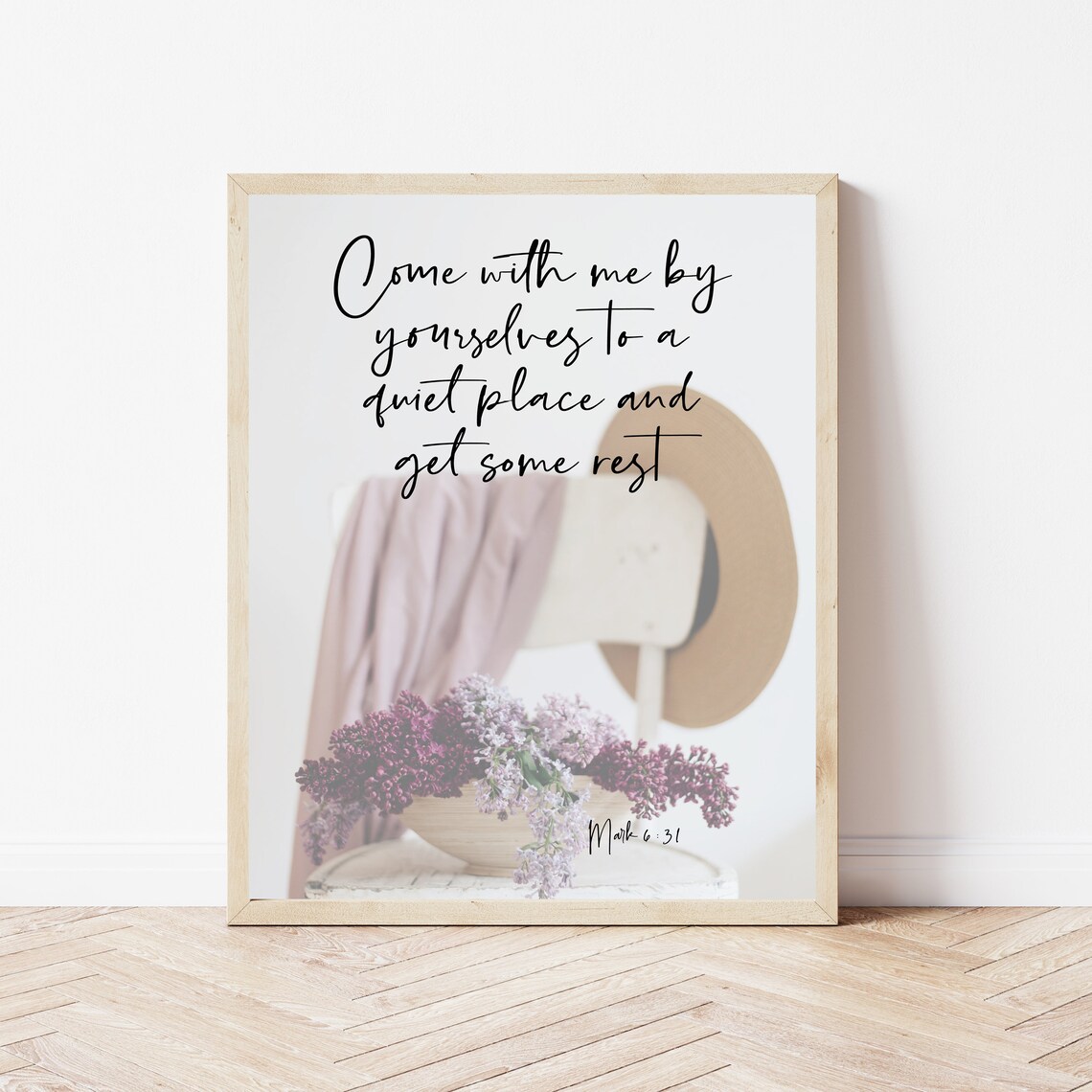Mark 631 Scripture Wall Art Bible Verse Prints Christian Dorm Decor Bedroom Sign Religious Office Nursery