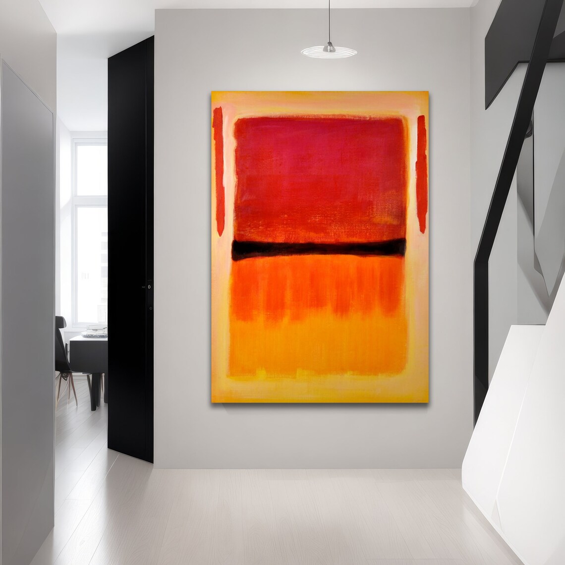Mark Rothko Abstract Art, Expressionist Decor - Image 4