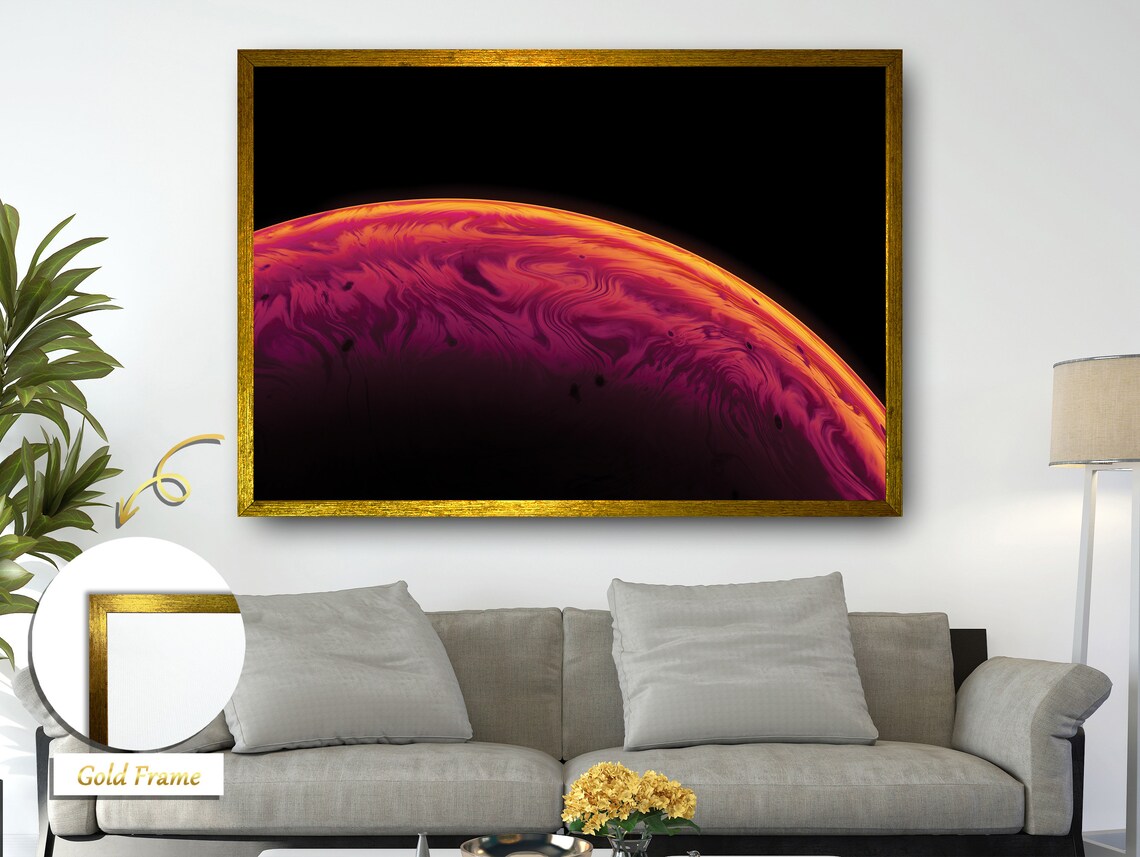 Planet Surreal Art, Celestial Abstract - Image 4