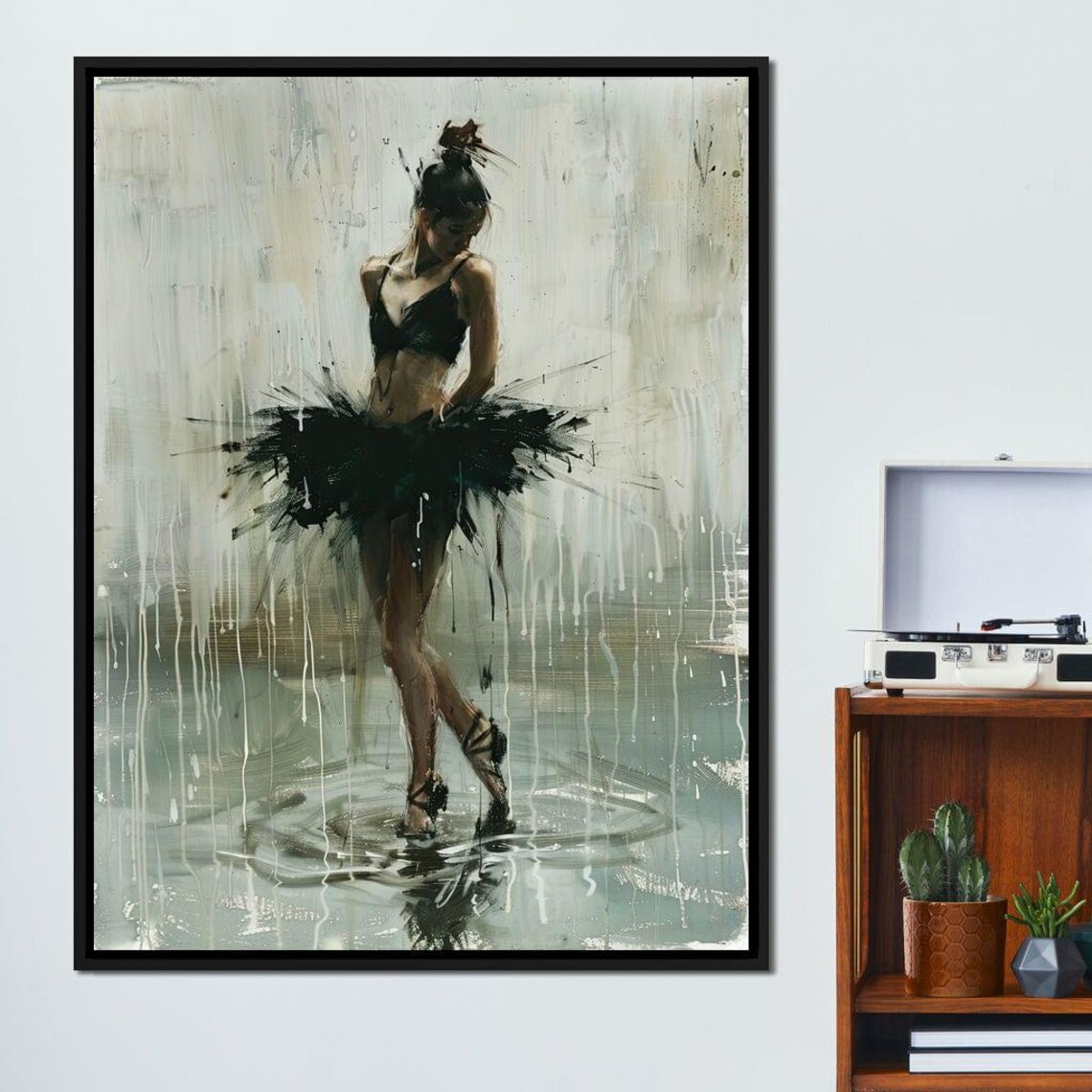 Ballet Dancers Moment In Time, Contemporary Art Print - Image 3