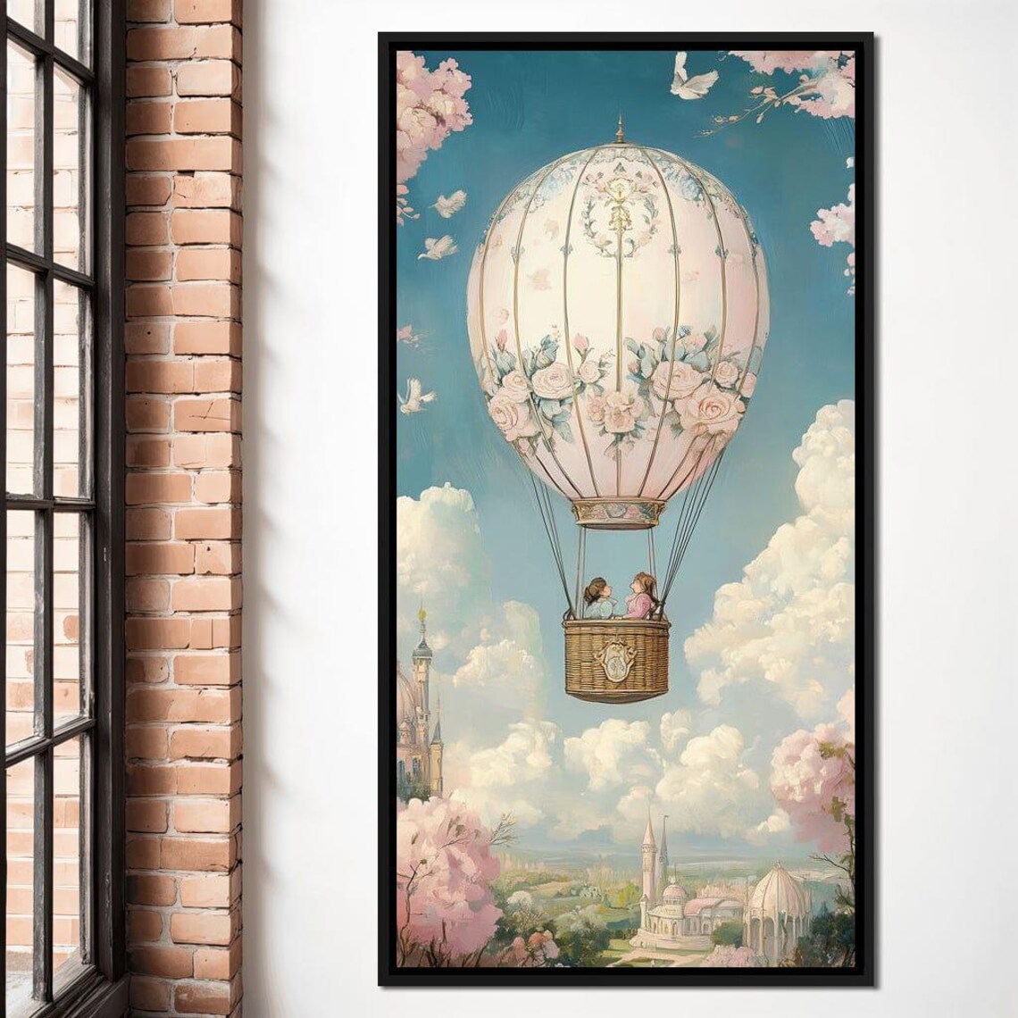 Fantasy Flight Over Blossoms, Modern Home Decor