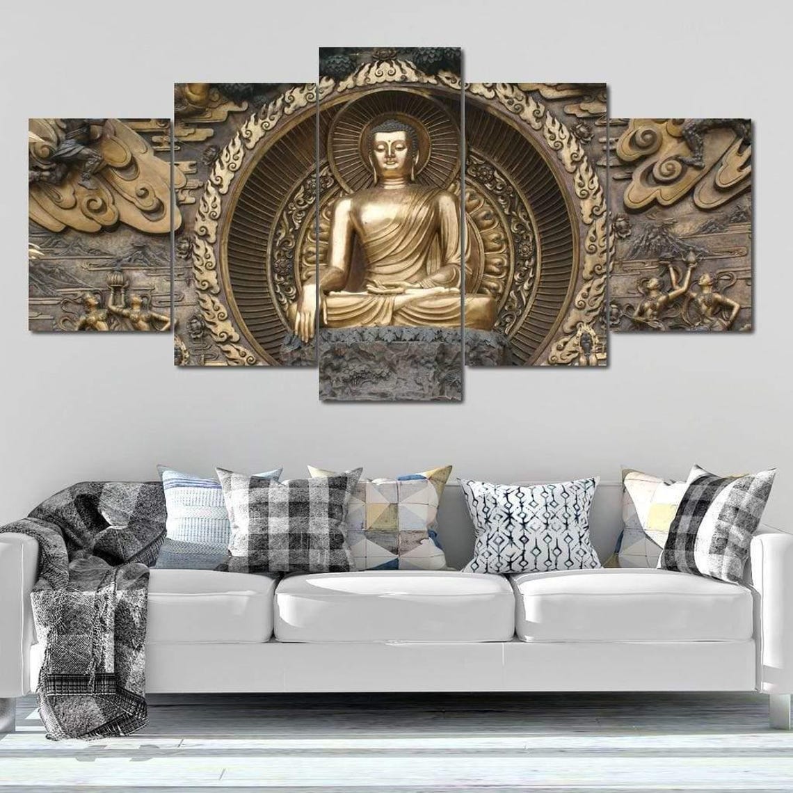 Buddha - Zen Spiritual Art Print - Image 3