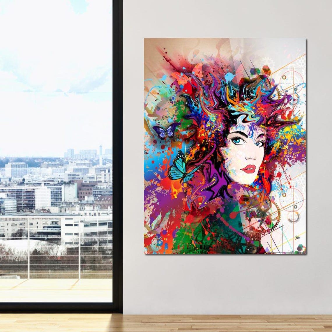Psychedelic Portrait - Trippy Art - Image 2