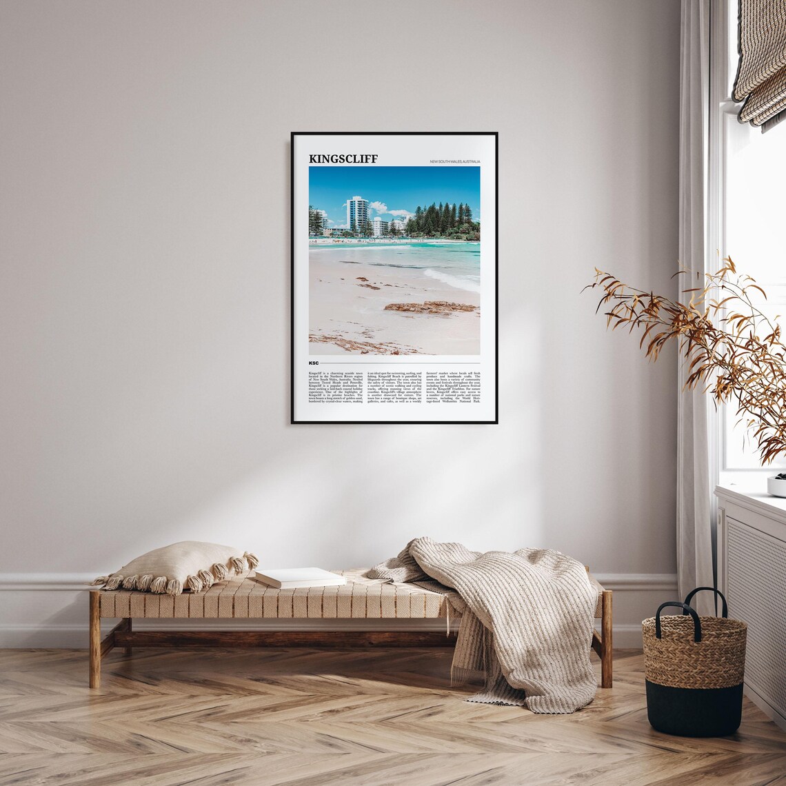 Kingscliff Australia Beach Shoreline Travel Photography Poster - Image 4