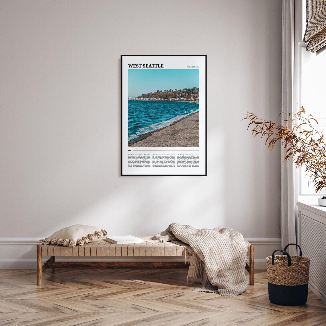 West Seattle Travel Poster, Washington USA Art Print - Image 4