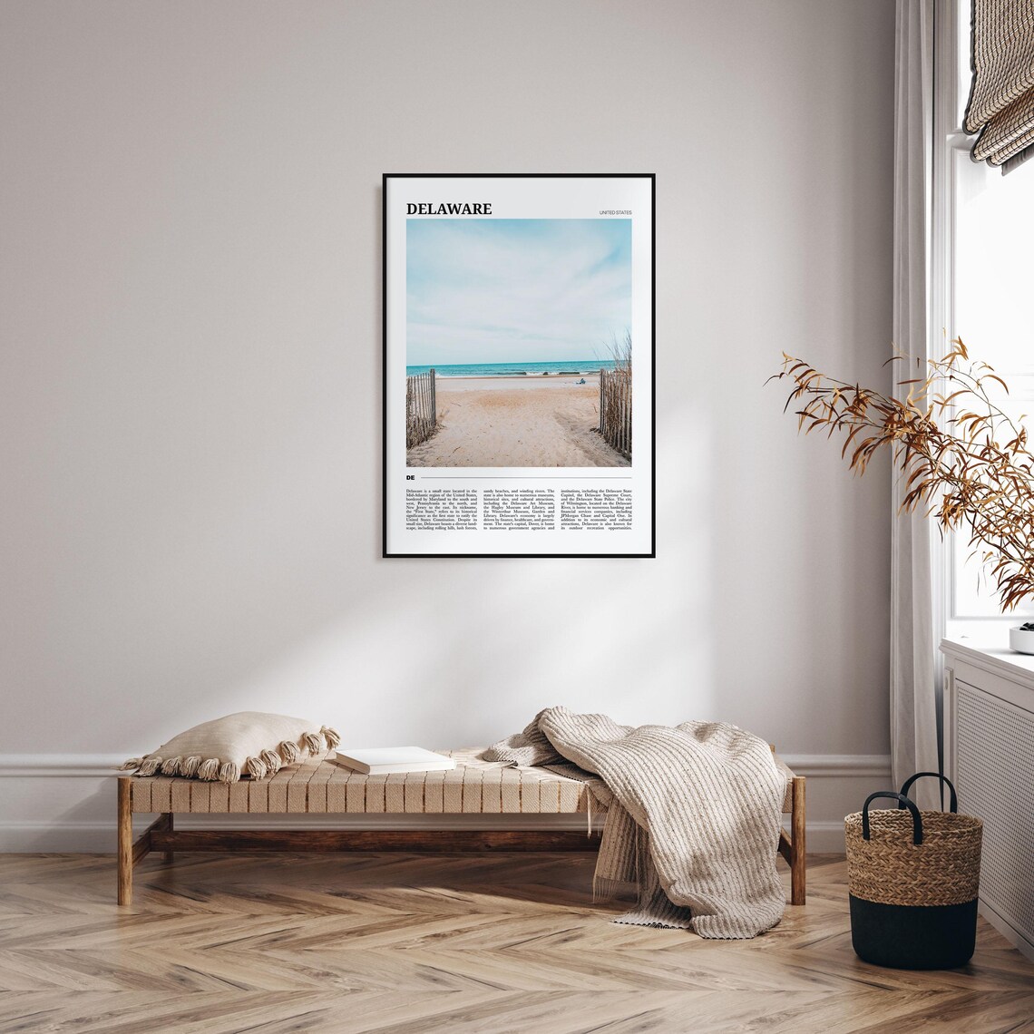Delaware Travel Poster No. 2, Delaware Poster Print - Image 4