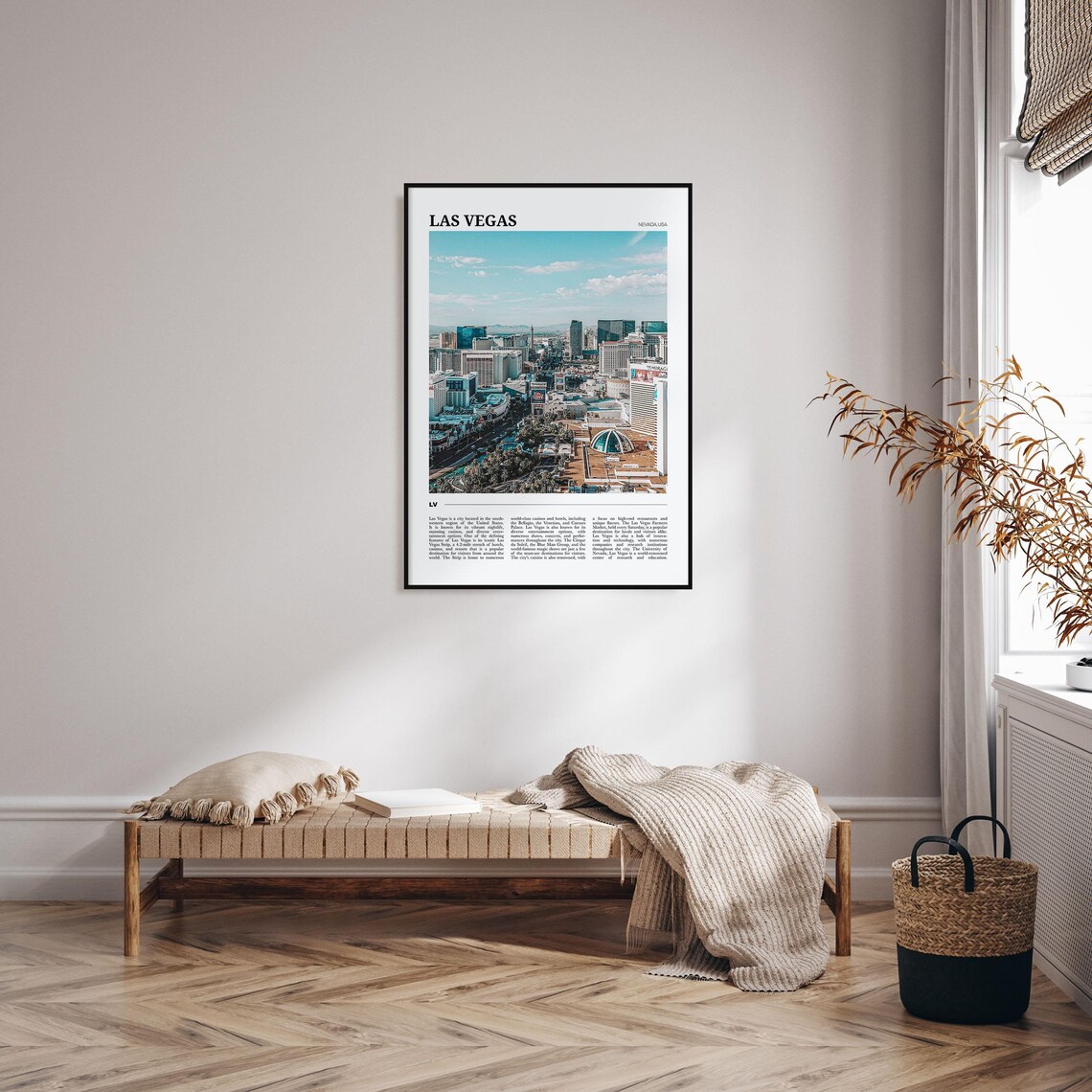 Las Vegas Travel Poster, Nevada USA Wall Art - Image 4