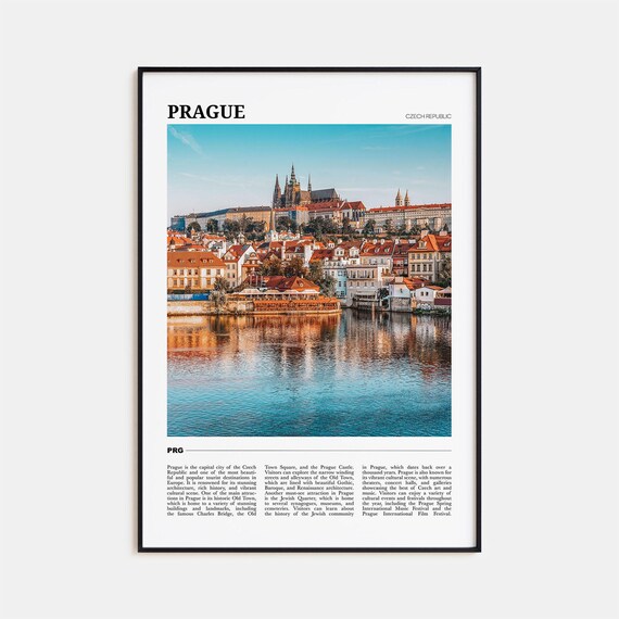 Prague Czech Republic Photo Poster Print