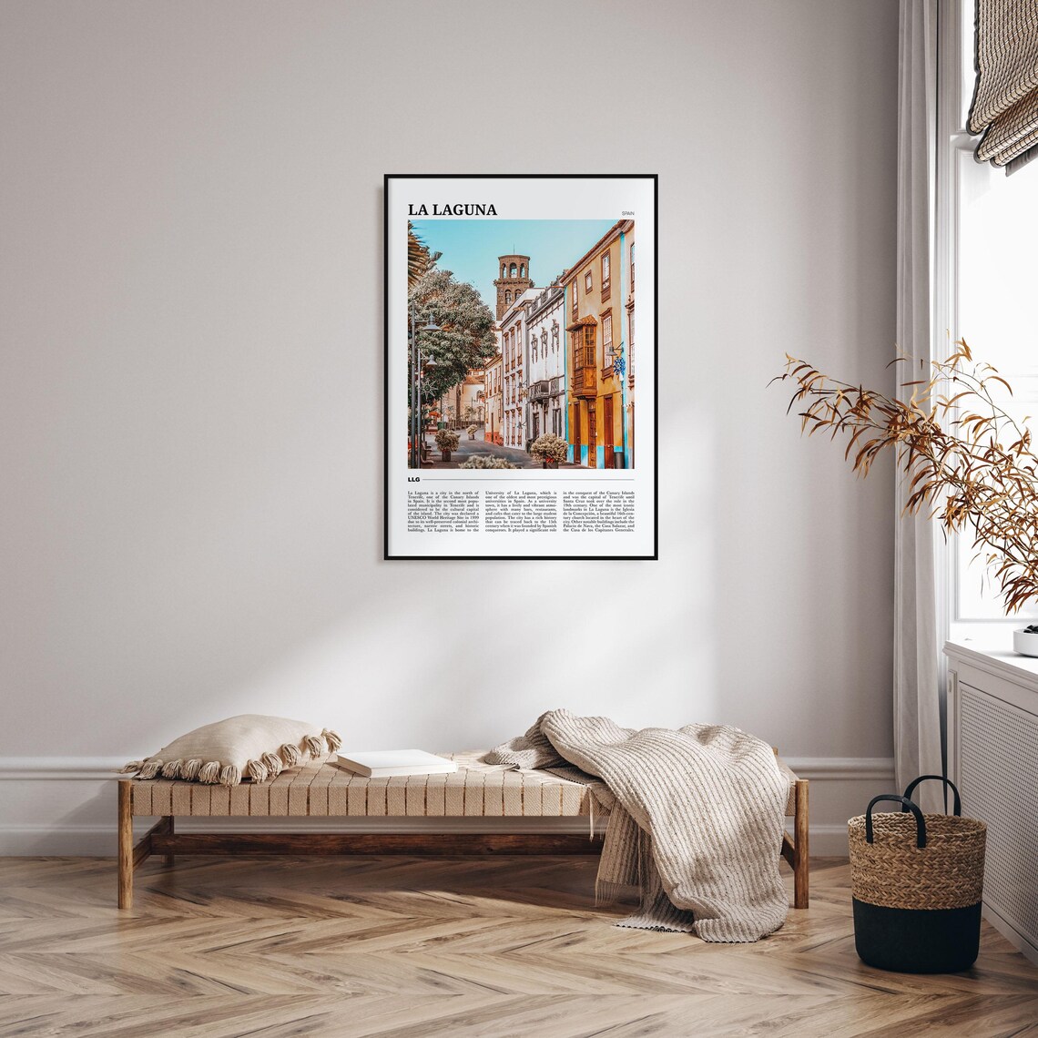 La Laguna Tenerife Spain Colonial Old Town Street Travel Poster - Image 4
