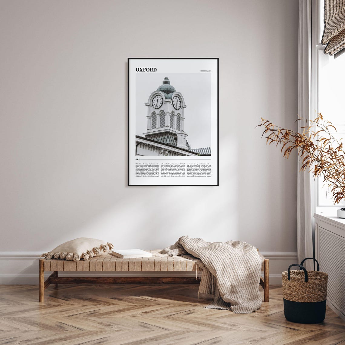 Oxford Travel Poster Mississippi Oxford Wall Art Oxford Poster Print Oxford Photo Oxford Decor Mississippi Usa - Image 4