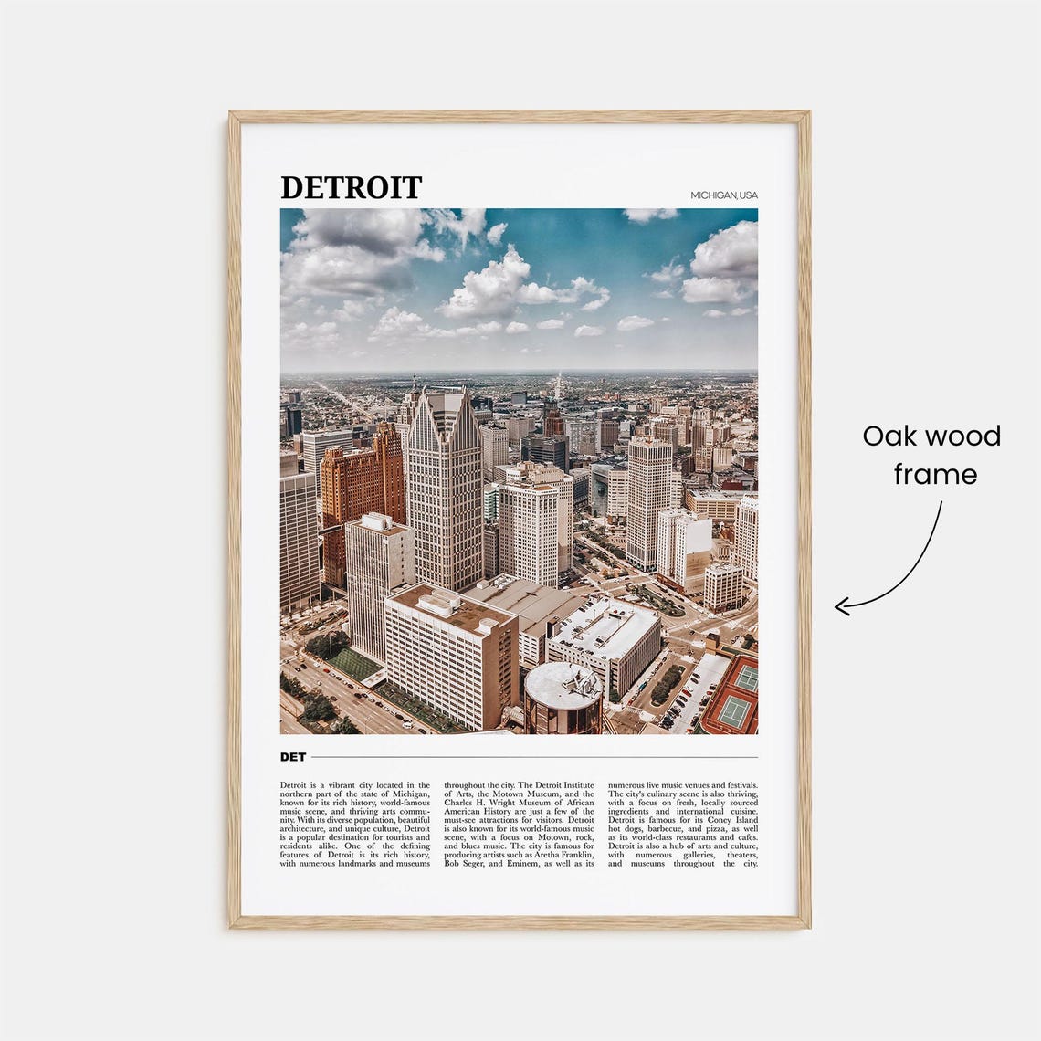 Detroit Photo Michigan Wall Art Print - Image 3