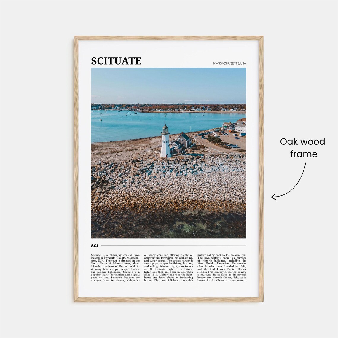 Scituate Travel Poster, Massachusetts USA - Image 3