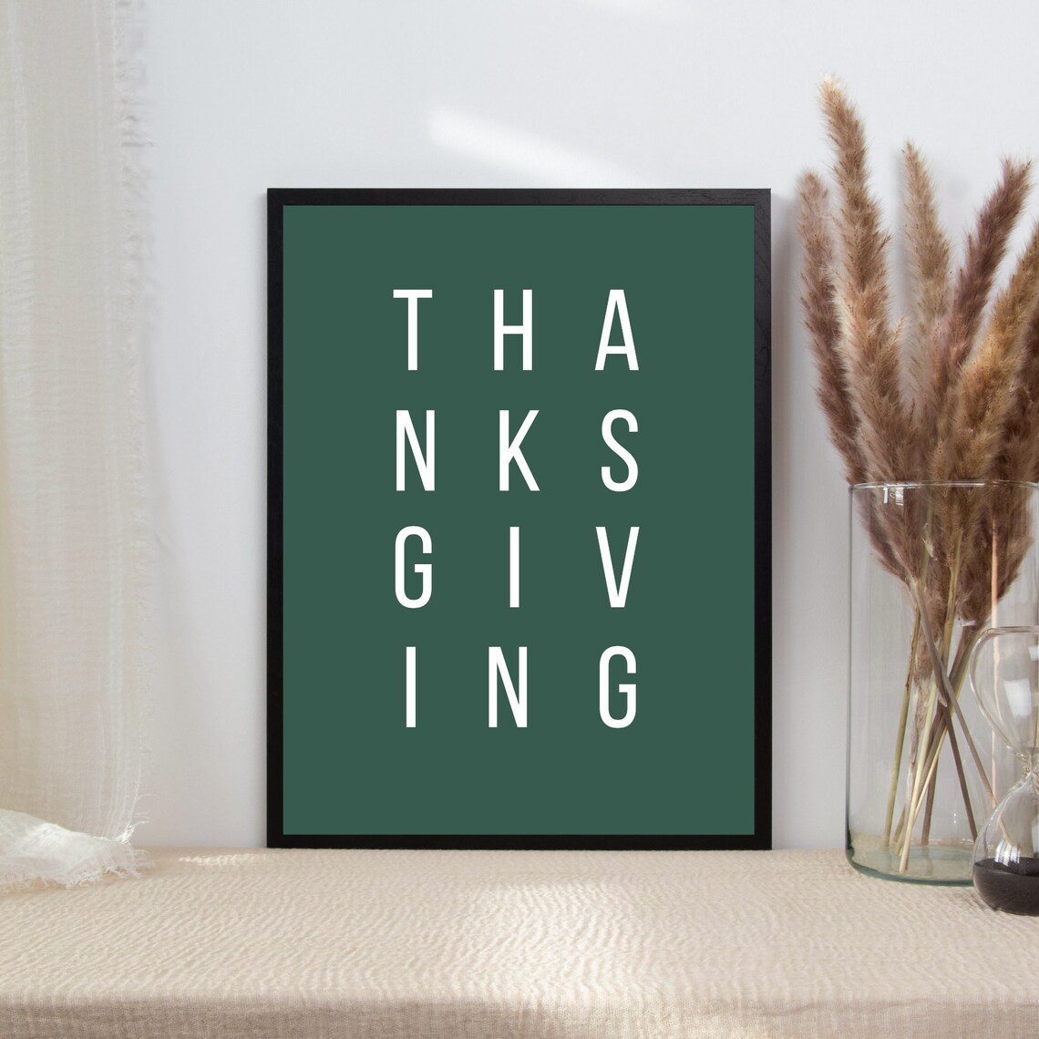 Thanksgiving Autumn Decor Art Print, Fall Poster - Image 2