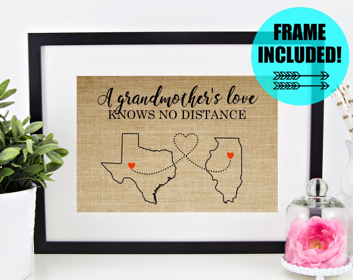 Personalized Grandma Christmas Gift From Daughter Art Print