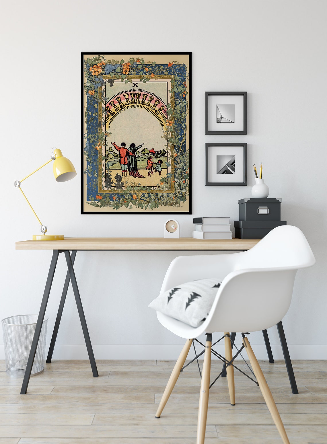 Ten of Cups Tarot Card Art Print - Image 3