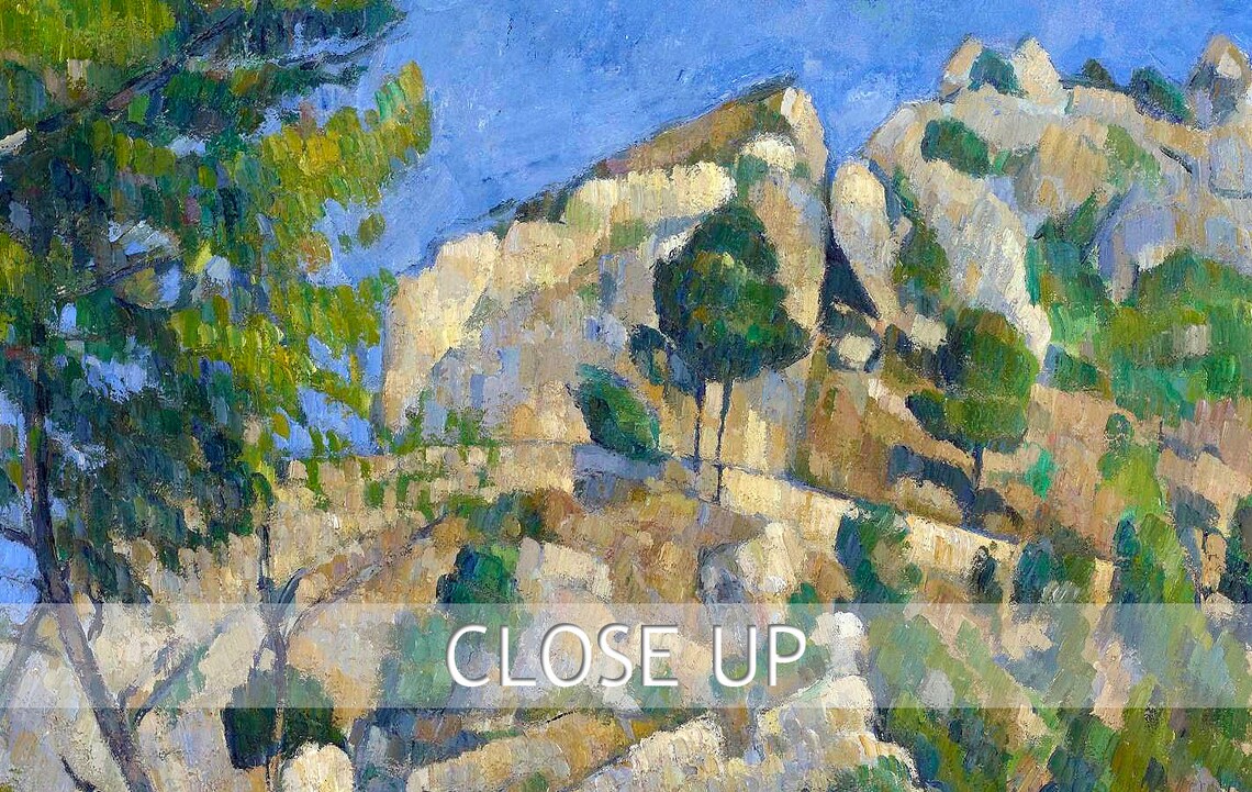 Paul Cezanne Bottom Of The Ravine Fine Art Glice 1874 Sku 0211 - Image 2