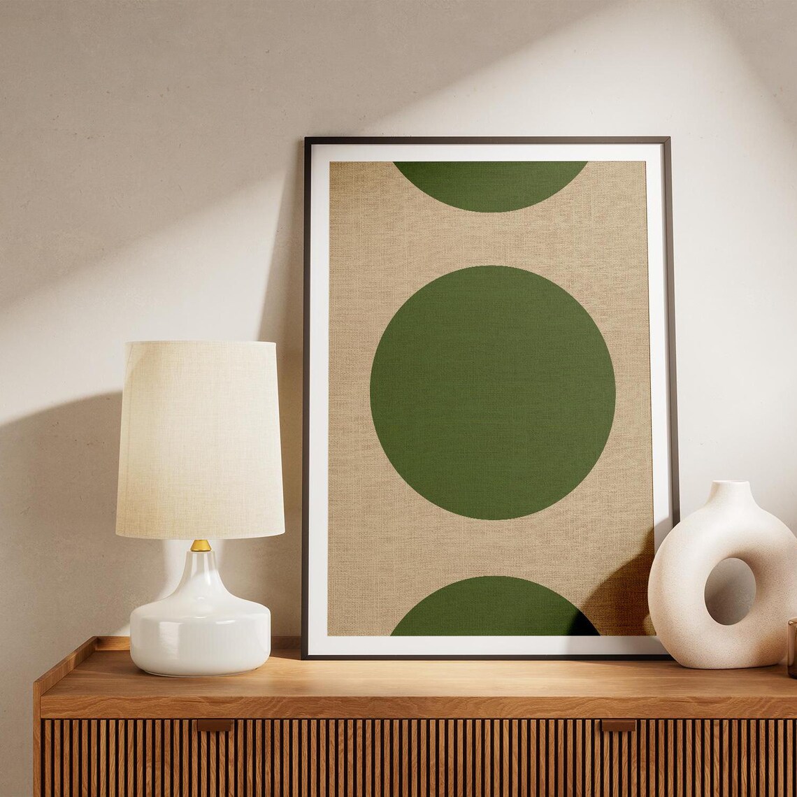 Minimal Wall Art, Boho Living Room Decor - Image 3
