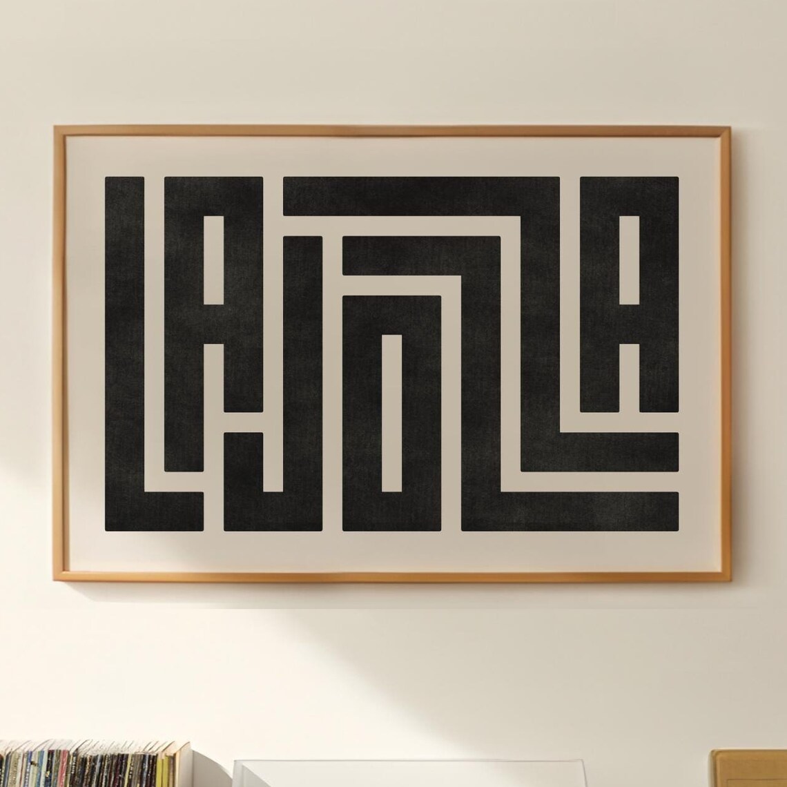 La Jolla Minimalist Typography Art Print