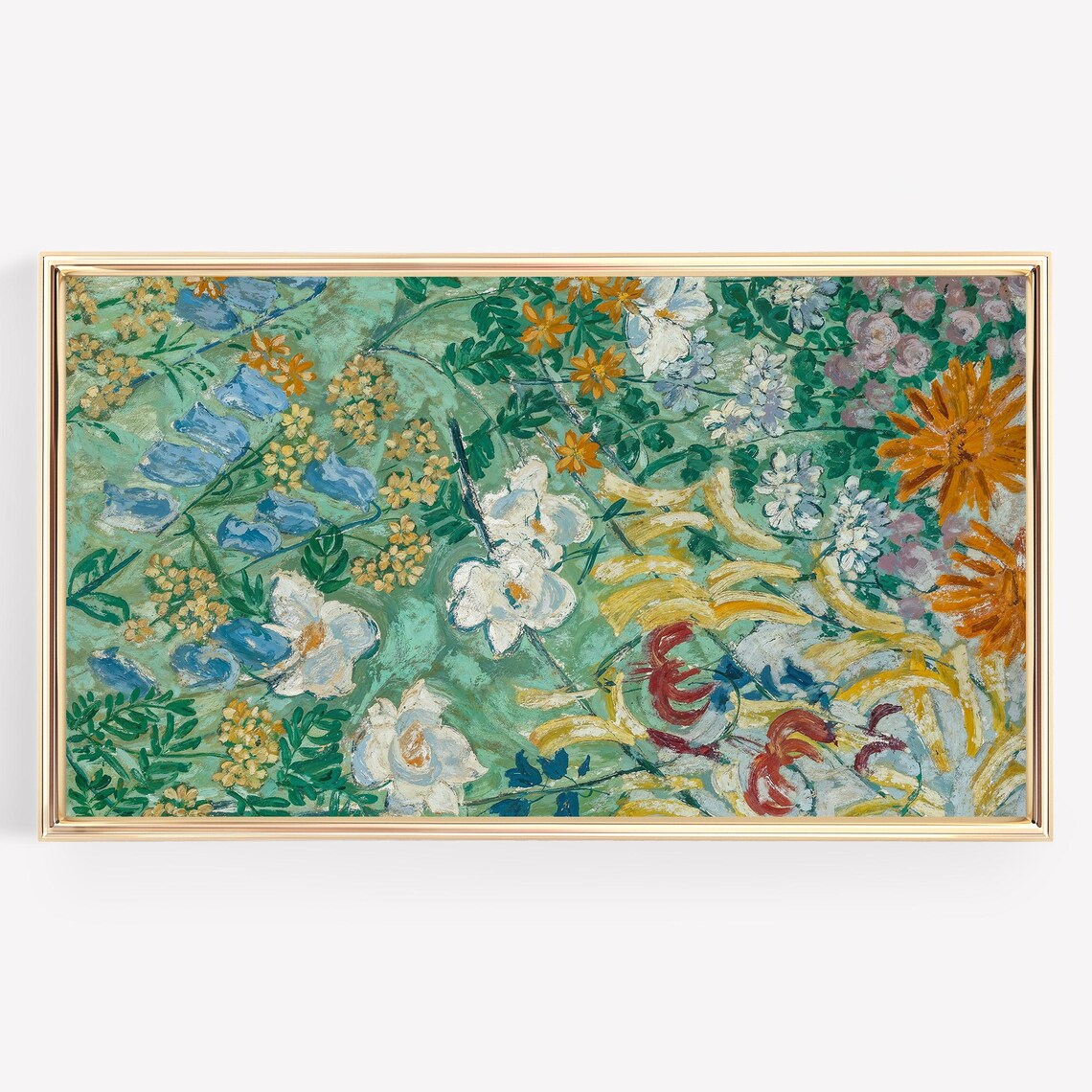 Wildflowers Botanical Spring Garden Vintage Art Print - Image 4