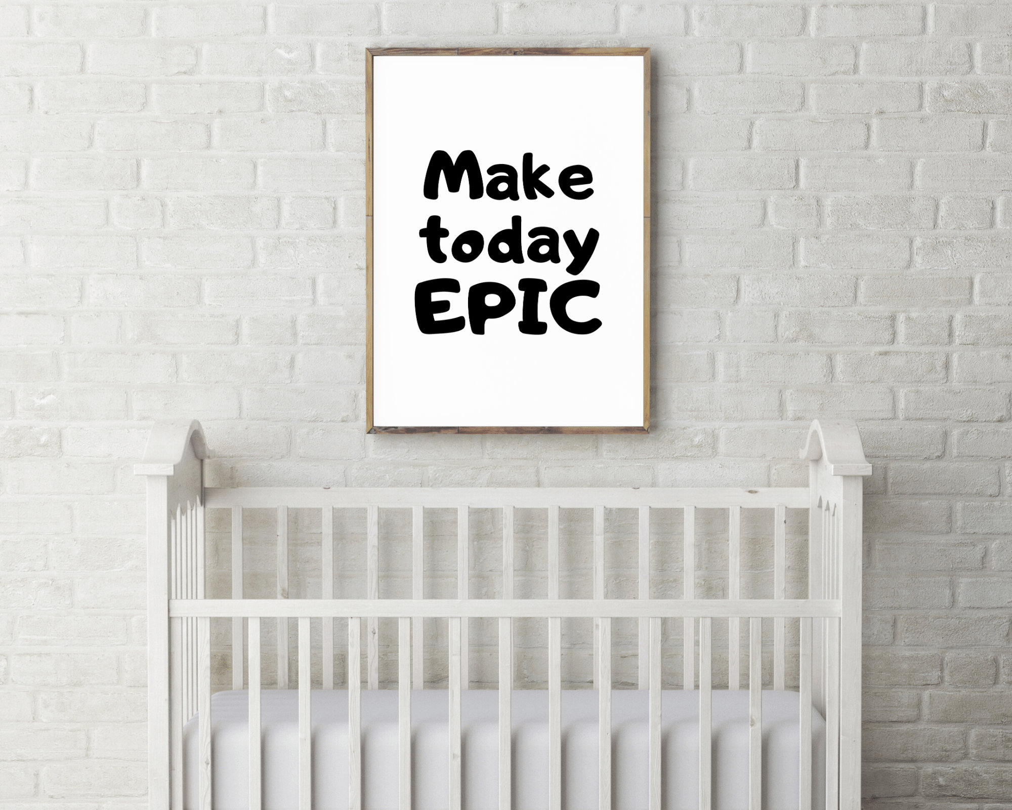 Make Today Epic Inspirational Poster - Image 2