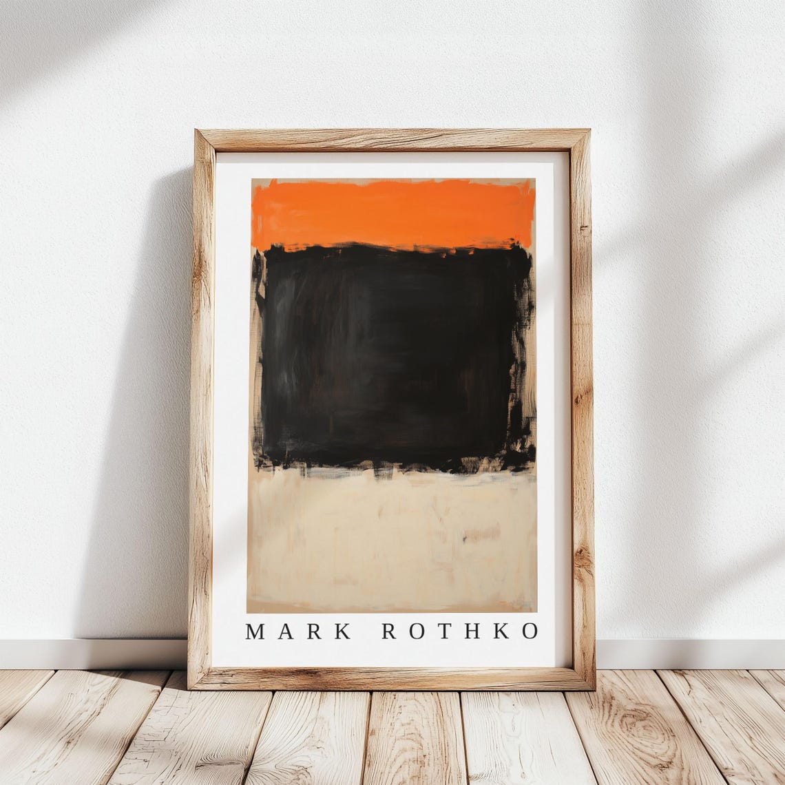 Mark Rothko Poster Abstract Expressionism Color Field Print Mark Rothko Print Modern Abstract Museum Poster Modern Wall Decor