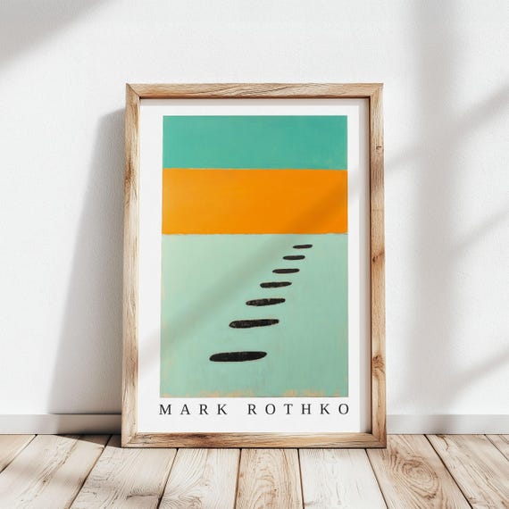 Mark Rothko Abstract Expressionism Poster