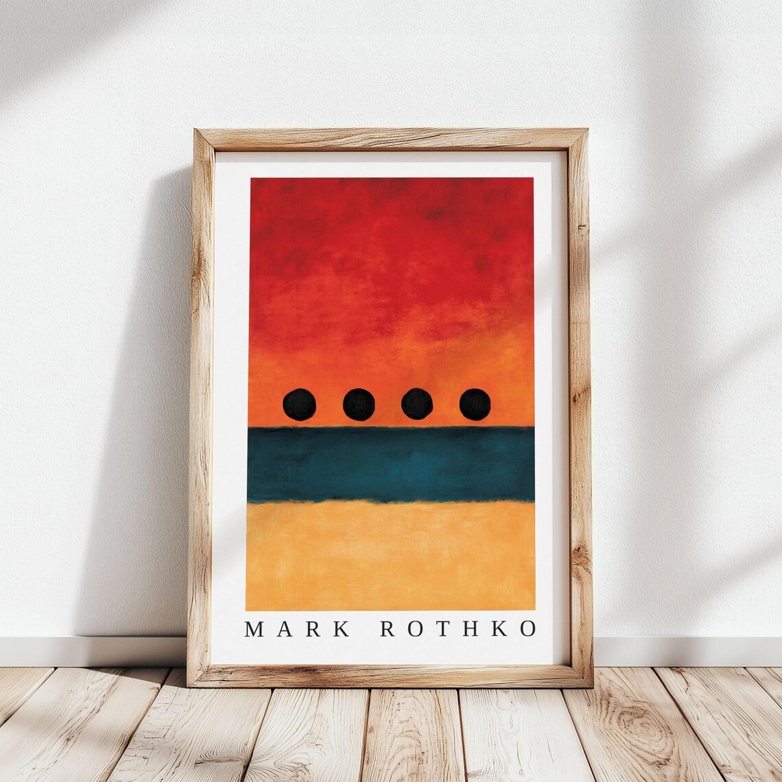 Mark Rothko Poster, Abstract Expressionism