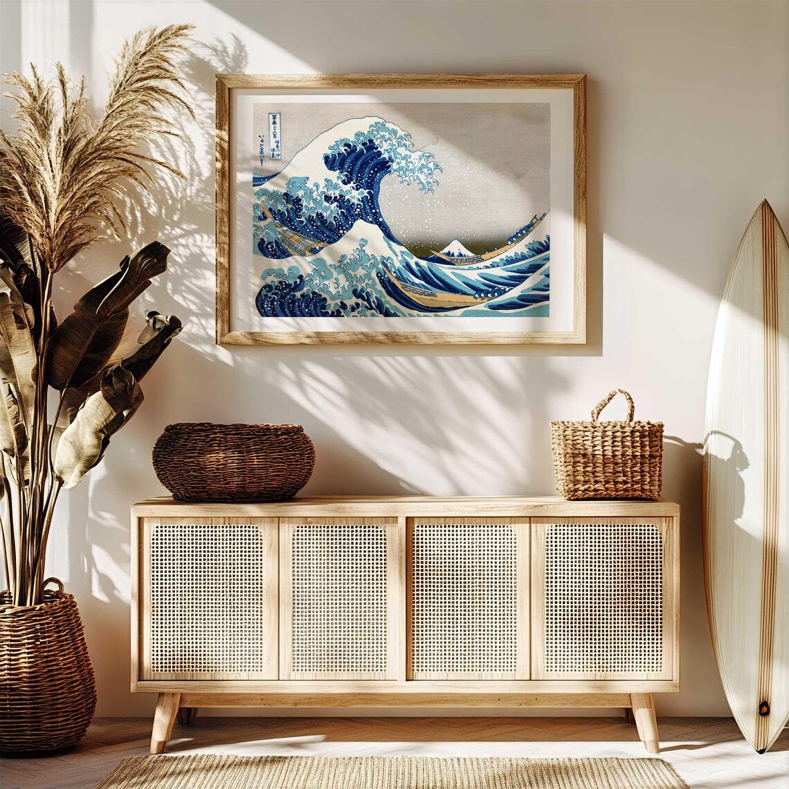 Katsushika Hokusai, The Great Wave of Kanagawa Art Print - Image 5