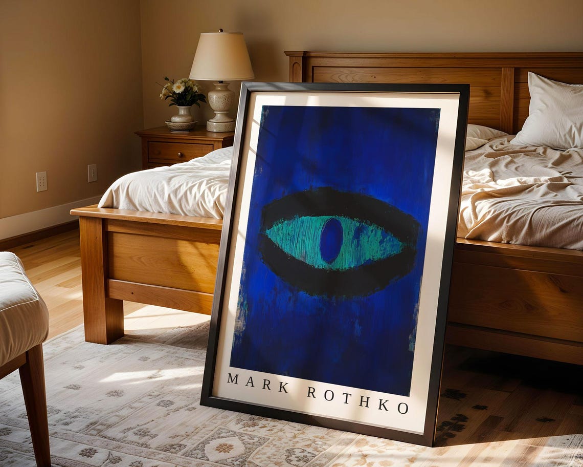 Mark Rothko Poster Abstract Expressionism Color Field Print Mark Rothko Print Modern Abstract Museum Poster Modern Wall Decor - Image 4