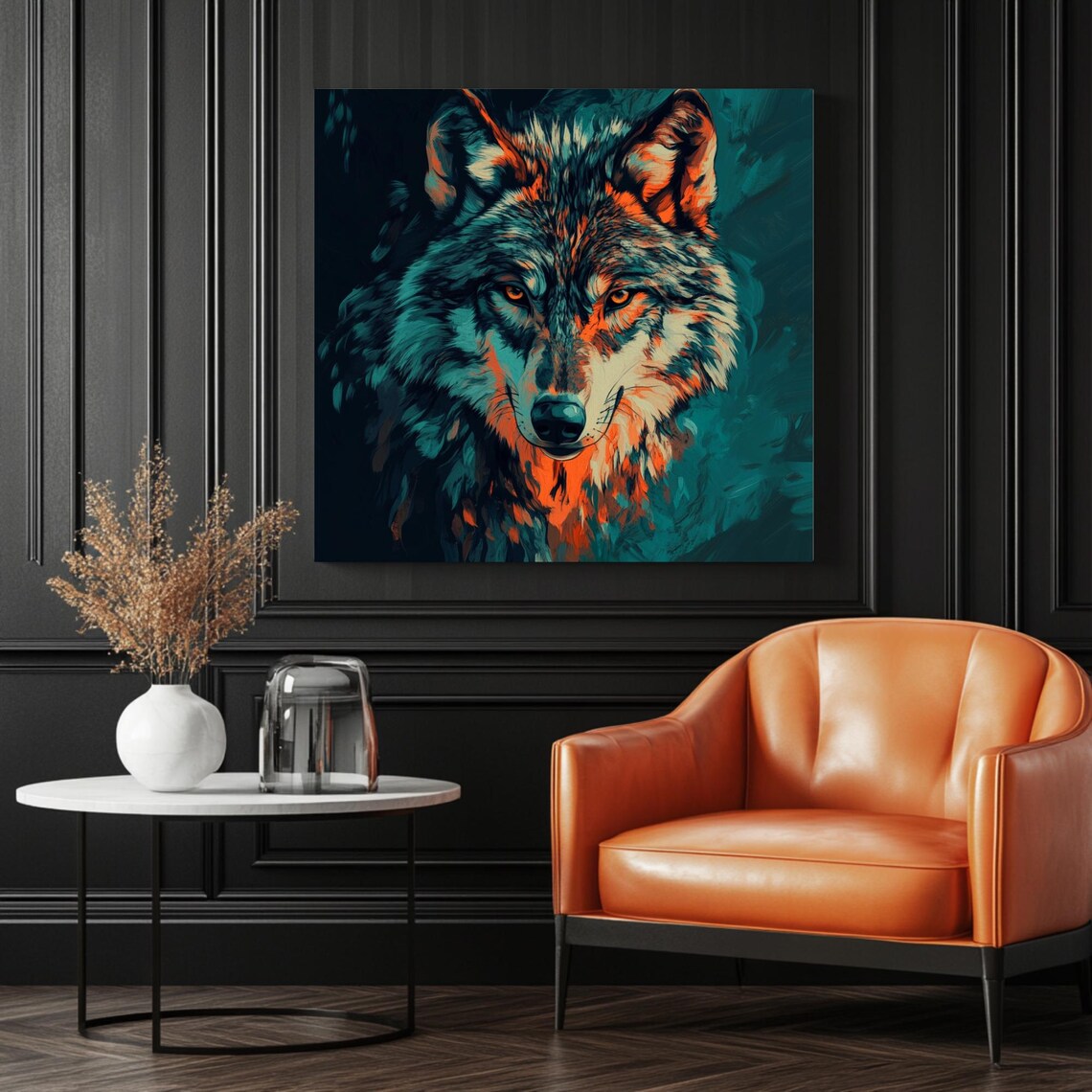 Wolf Home Decor, Animal Wall Art - Image 3