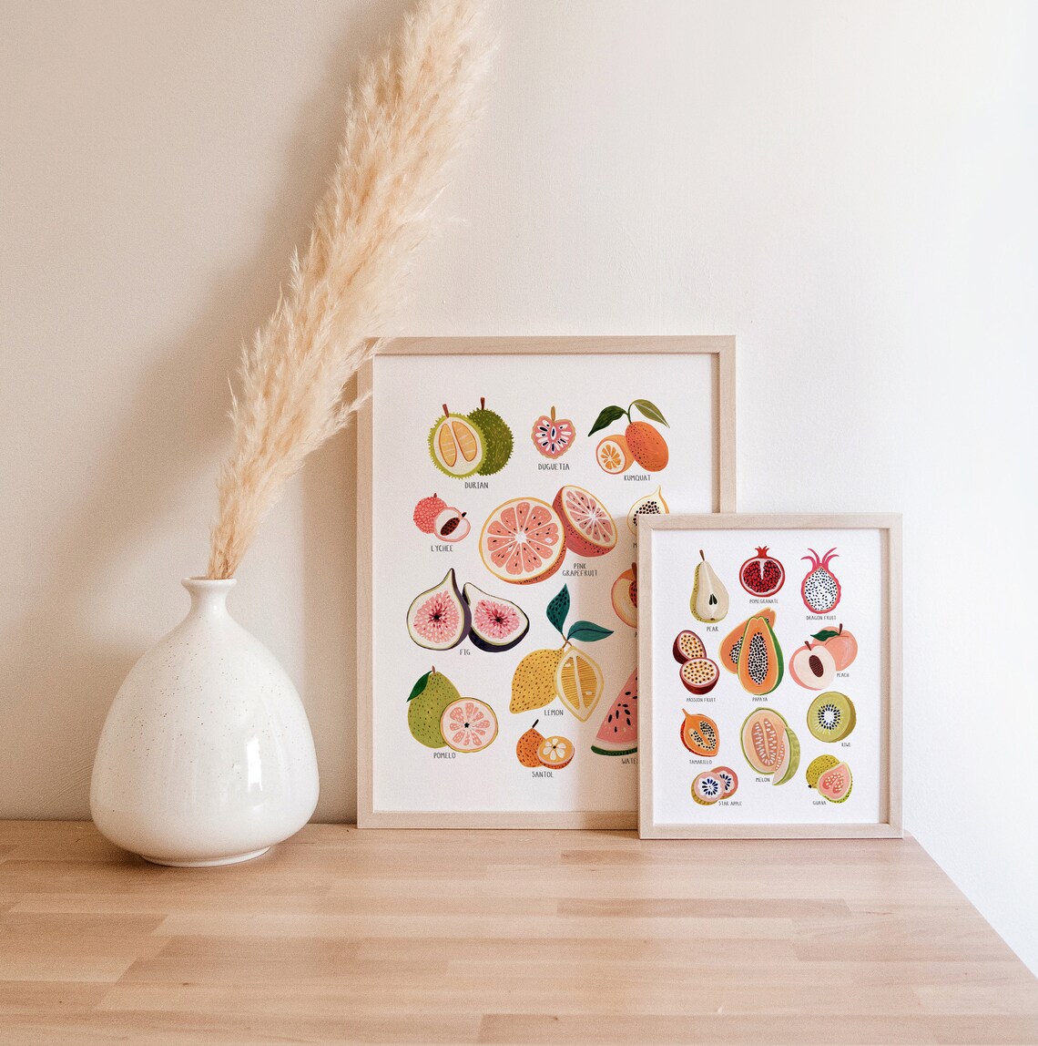 Fruit Collection Print, Kitchen Botanical Art - Image 2