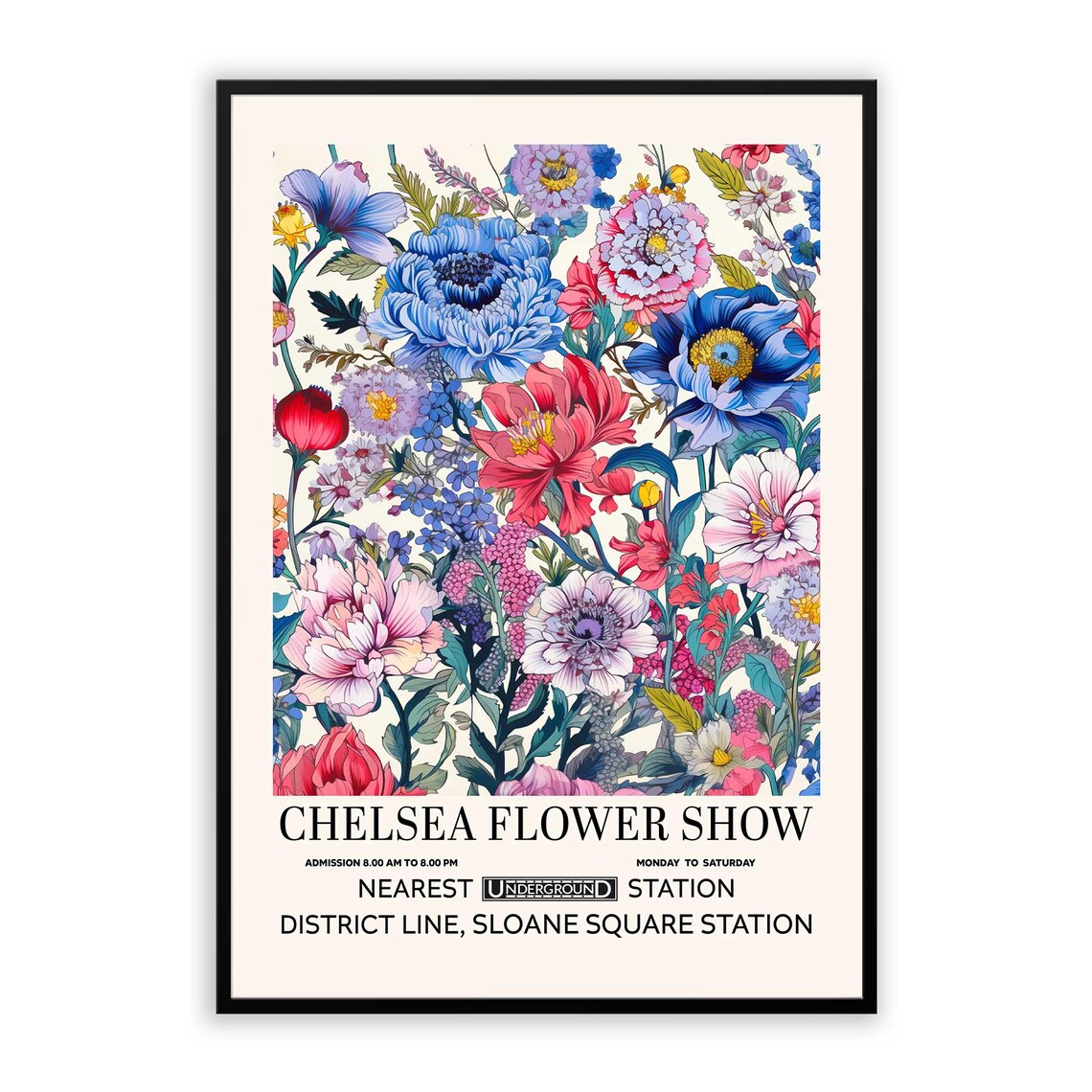 Chelsea Flower Show Vintage Botanical Art Print - Image 2