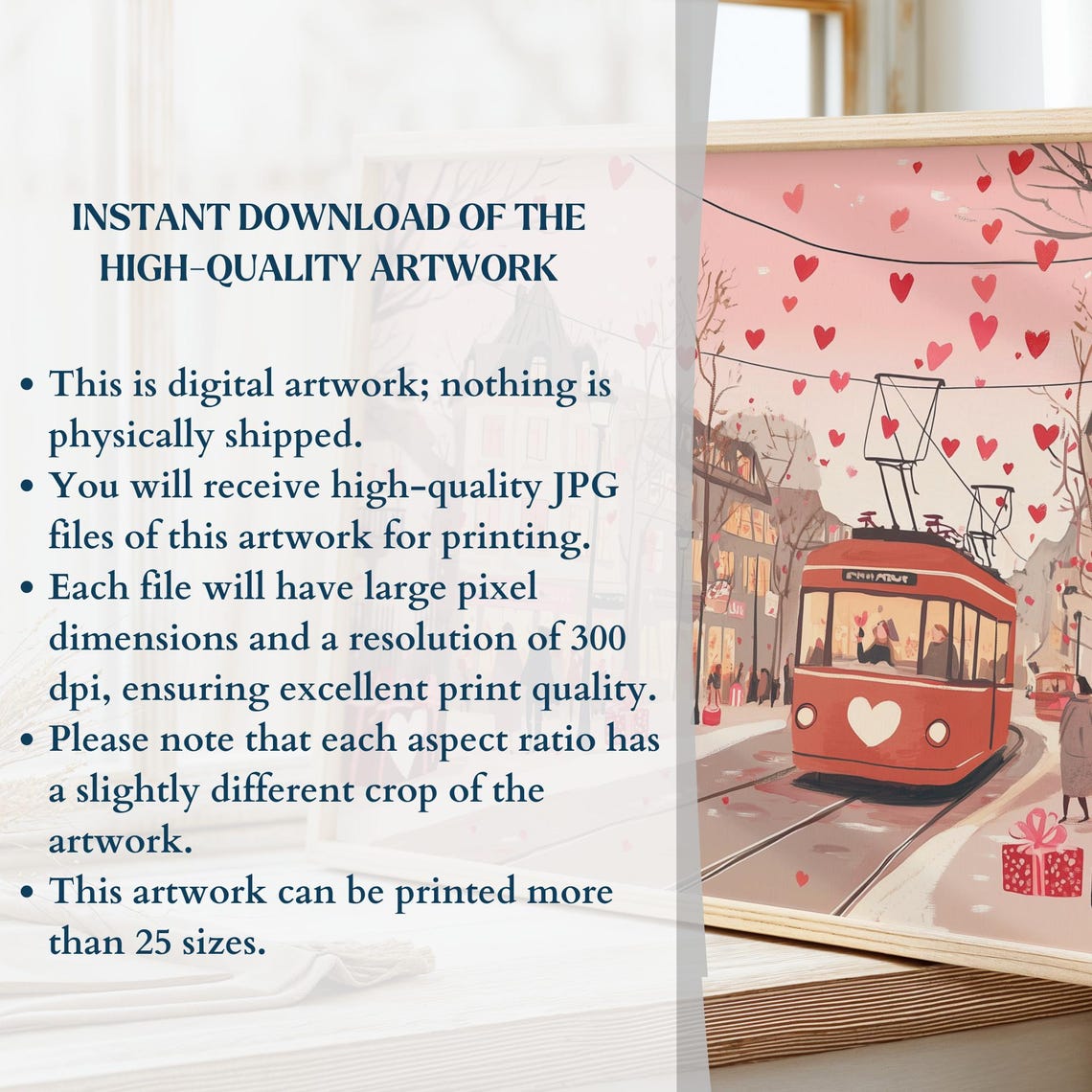 Instant Download Info Card In High Resolution 300 DPI Wall Art