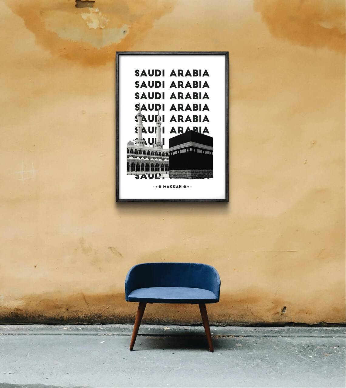 Saudi Arabia Hegra Travel Poster, Ancient Architecture - Image 3