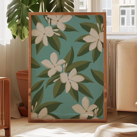 Philippines Sampaguita Poster Satin 210gsm