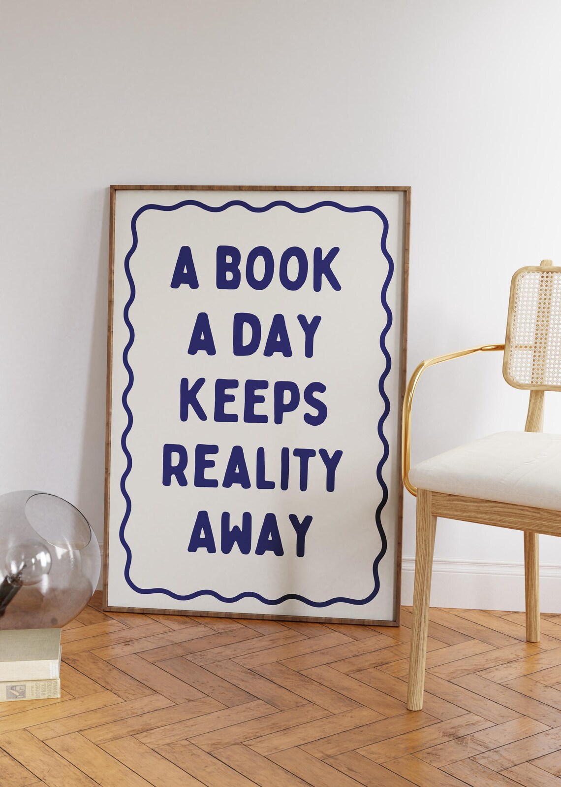 A Book A Day Keeps Reality Away, Book Club Poster - Image 5