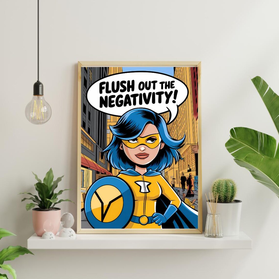 Funny Bathroom Quote, Toilet Humor Wall Art Print - Image 2