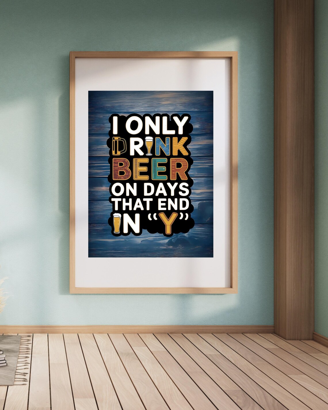 Beer Humour Beer Decor, Funny Beer Jokes Poster - Image 6