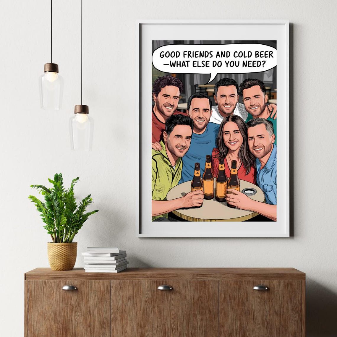 Beer Wall Art, Funny Beer Jokes Poster - Image 2