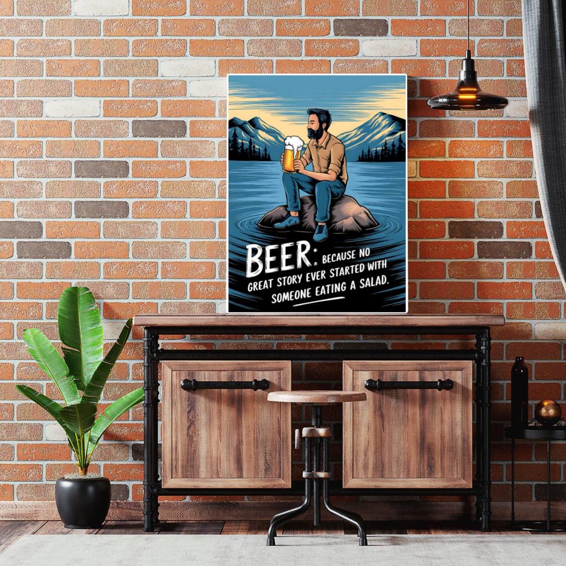 Beer Decor, Beer Humor Poster Print - Image 5